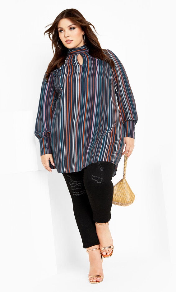Illusion Tunic - midnight, BLUE, hi-res image number null