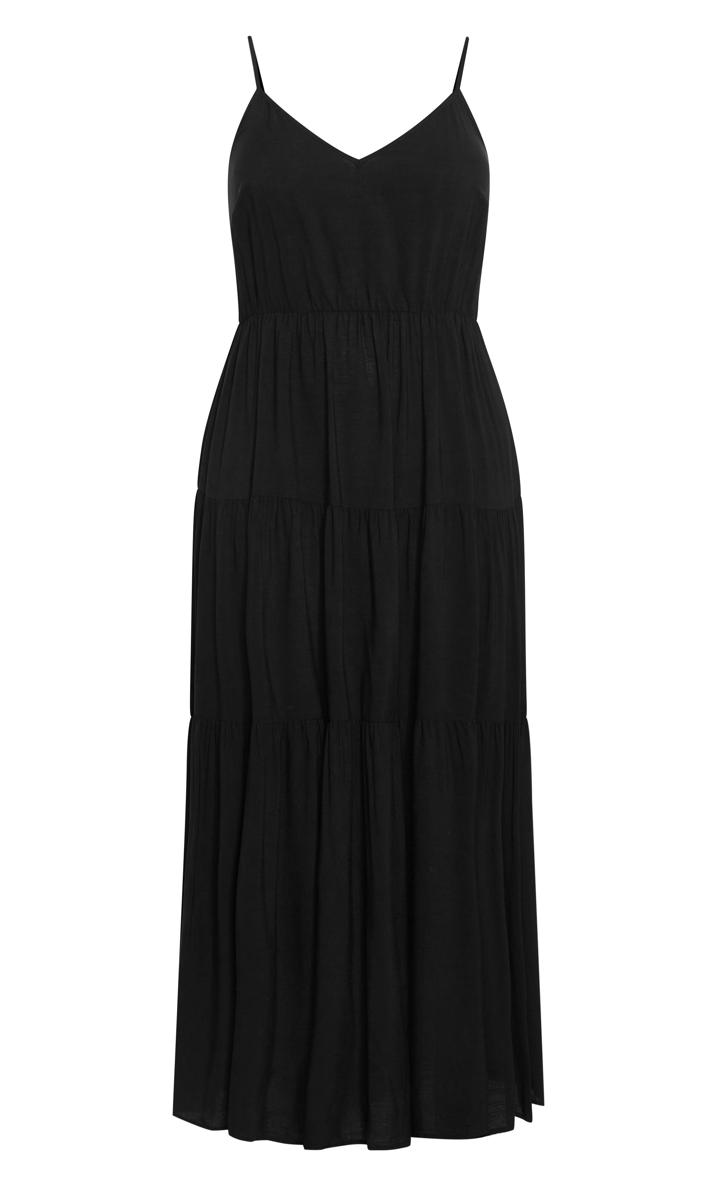 Oasis Maxi Dress - black, BLACK, alternate image number 4