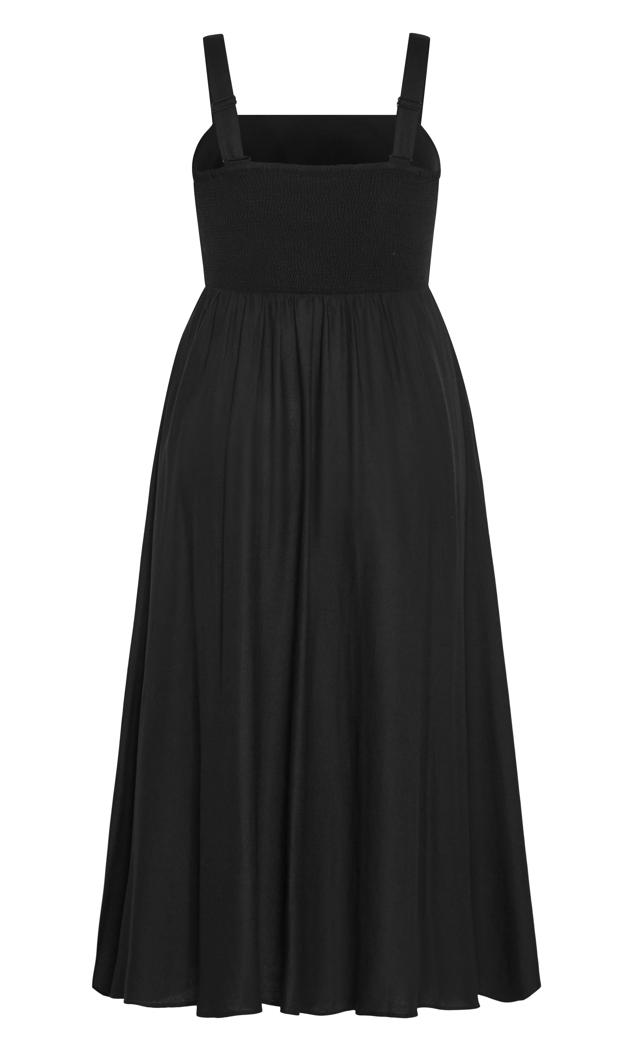 Collins Maxi Dress - black, BLACK, alternate image number 5