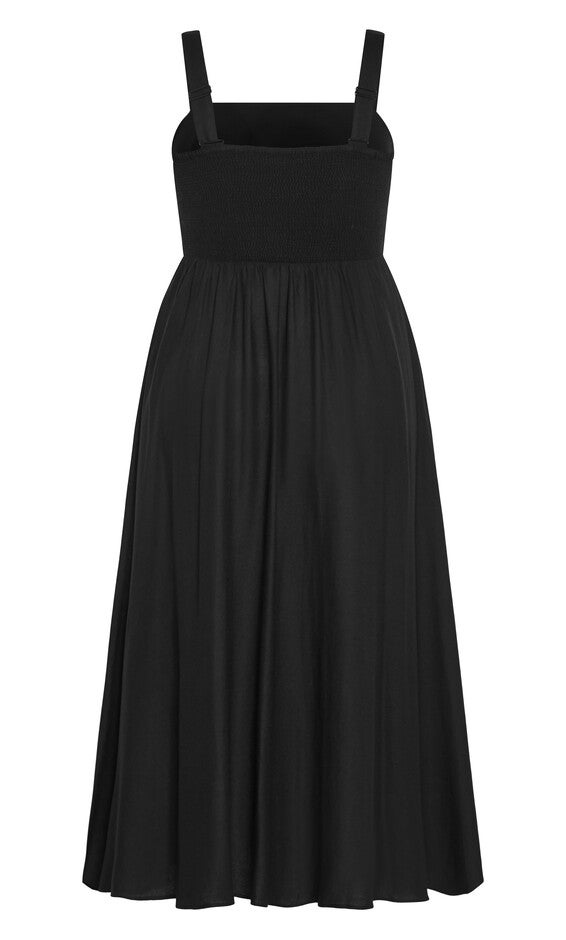 Collins Maxi Dress - black, BLACK, alternate image number 5