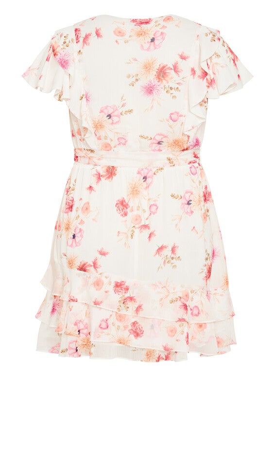 Romantic Print Dress - ivory, IVORY PATRICE BLOOM, alternate image number 5