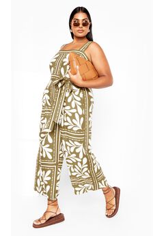 Modern Muse Jumpsuit - juniper