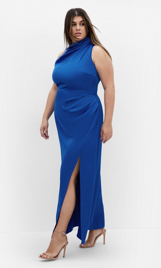 Modern Darling Maxi Dress - ultra blue, ULTRA BLUE, hi-res image number 0