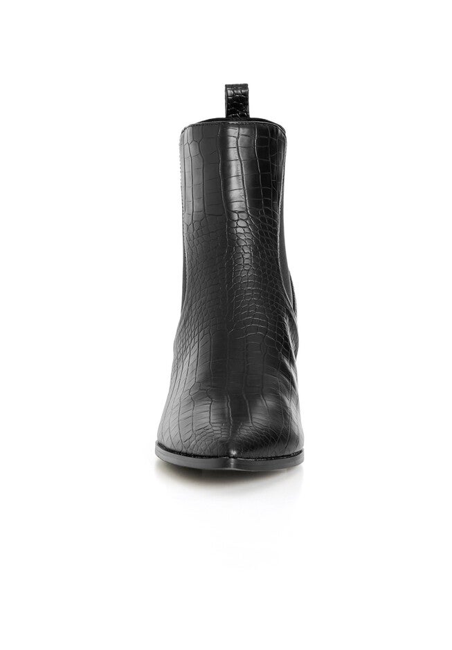 WIDE FIT Eden Ankle Boot - black, BLACK, alternate image number 4