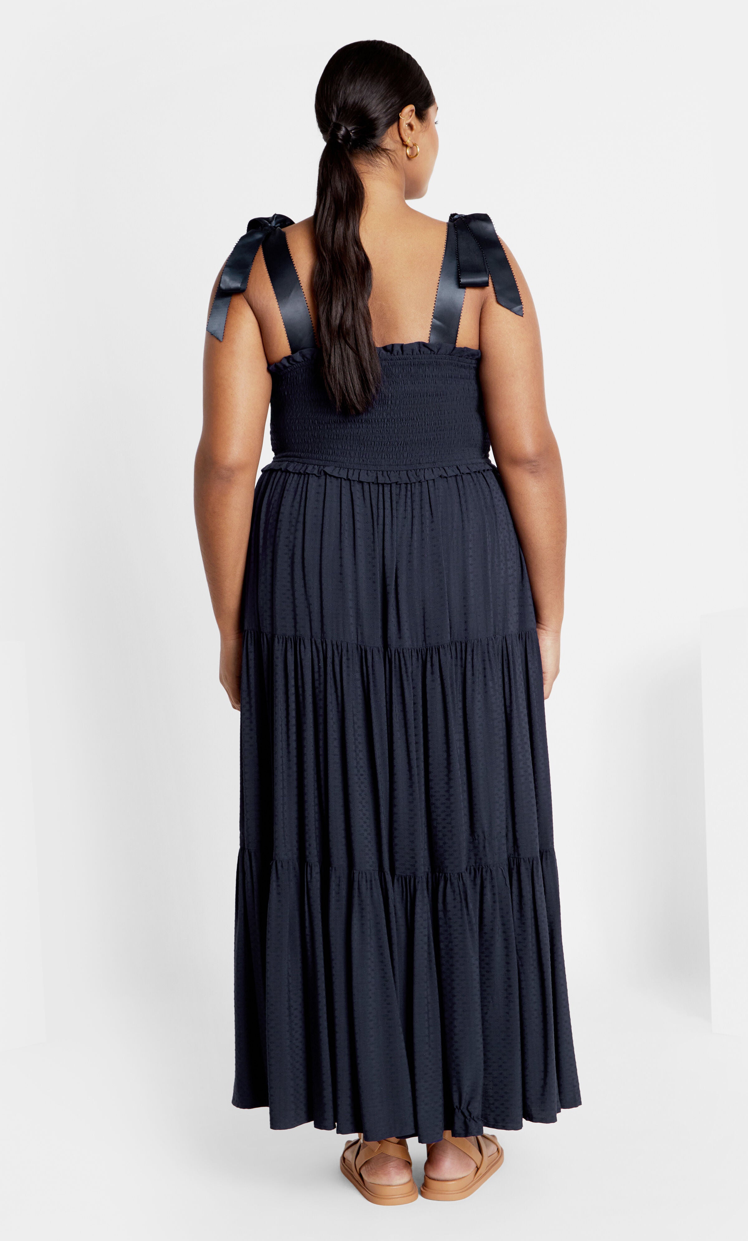 Cosmopolitan Maxi Dress - navy, BLUE, alternate image number 2