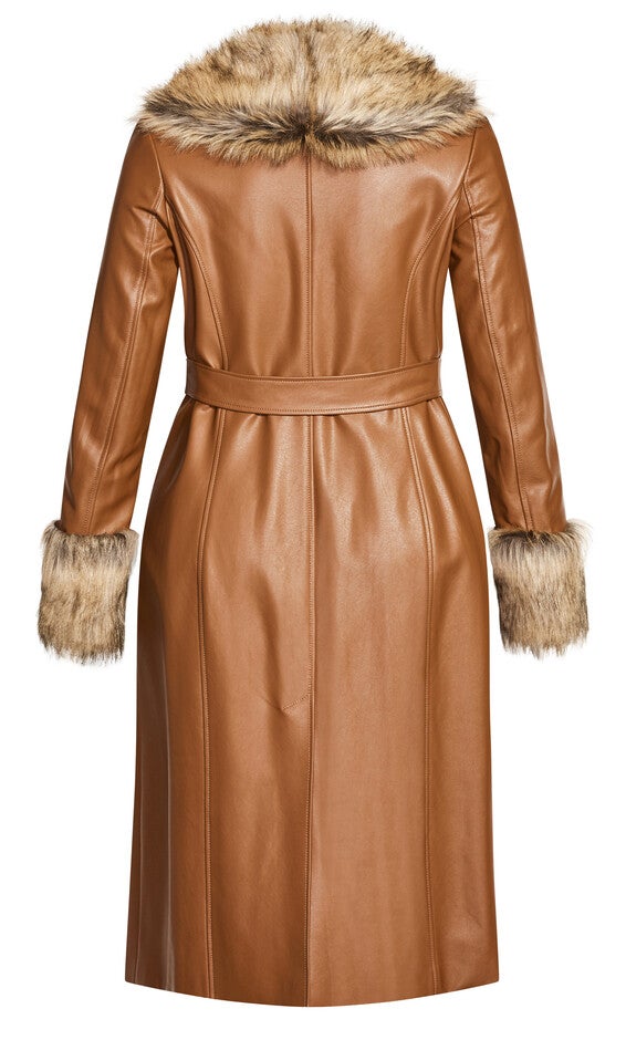 Spanish Romance Coat - copper, BROWN, alternate image number null