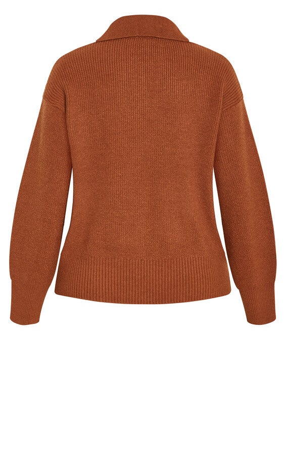 Star Alley Jumper - copper, BROWN, alternate image number 4