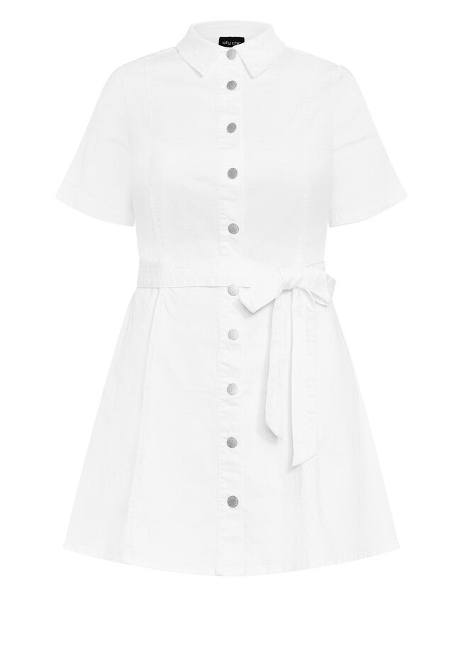 Carter Dress - ivory, WHITE, alternate image number null