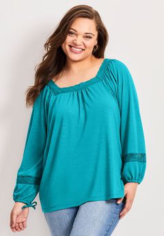 Crochet Trim Top