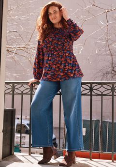 Butter Denim Wide Leg Jean