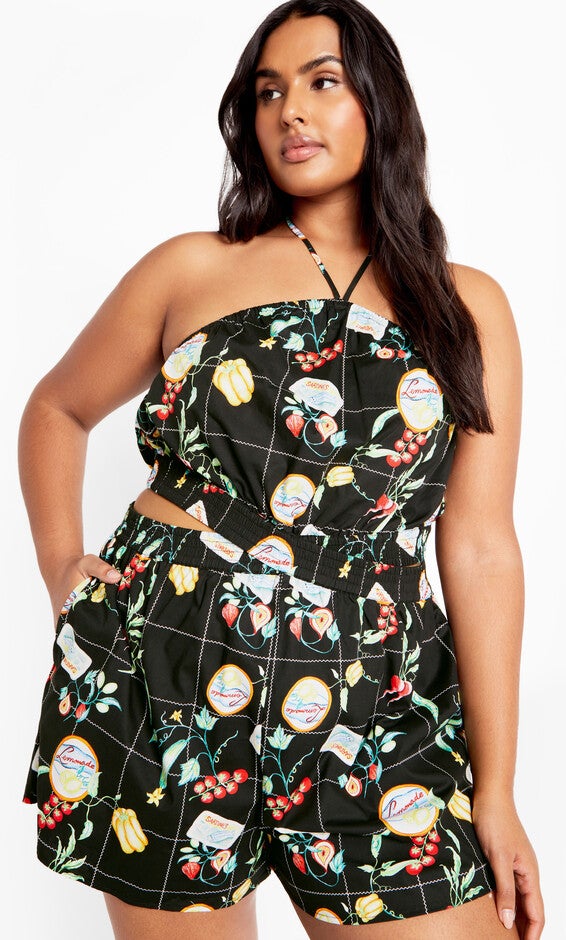 Alma Playsuit - black, PICNIC, hi-res image number null