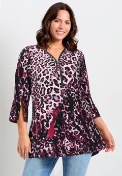Leona Zip Top