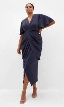 Braelynn Drape Maxi Dress