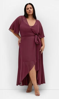Lovers Lane Dress - burgundy
