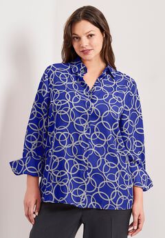 Button Front Blouse