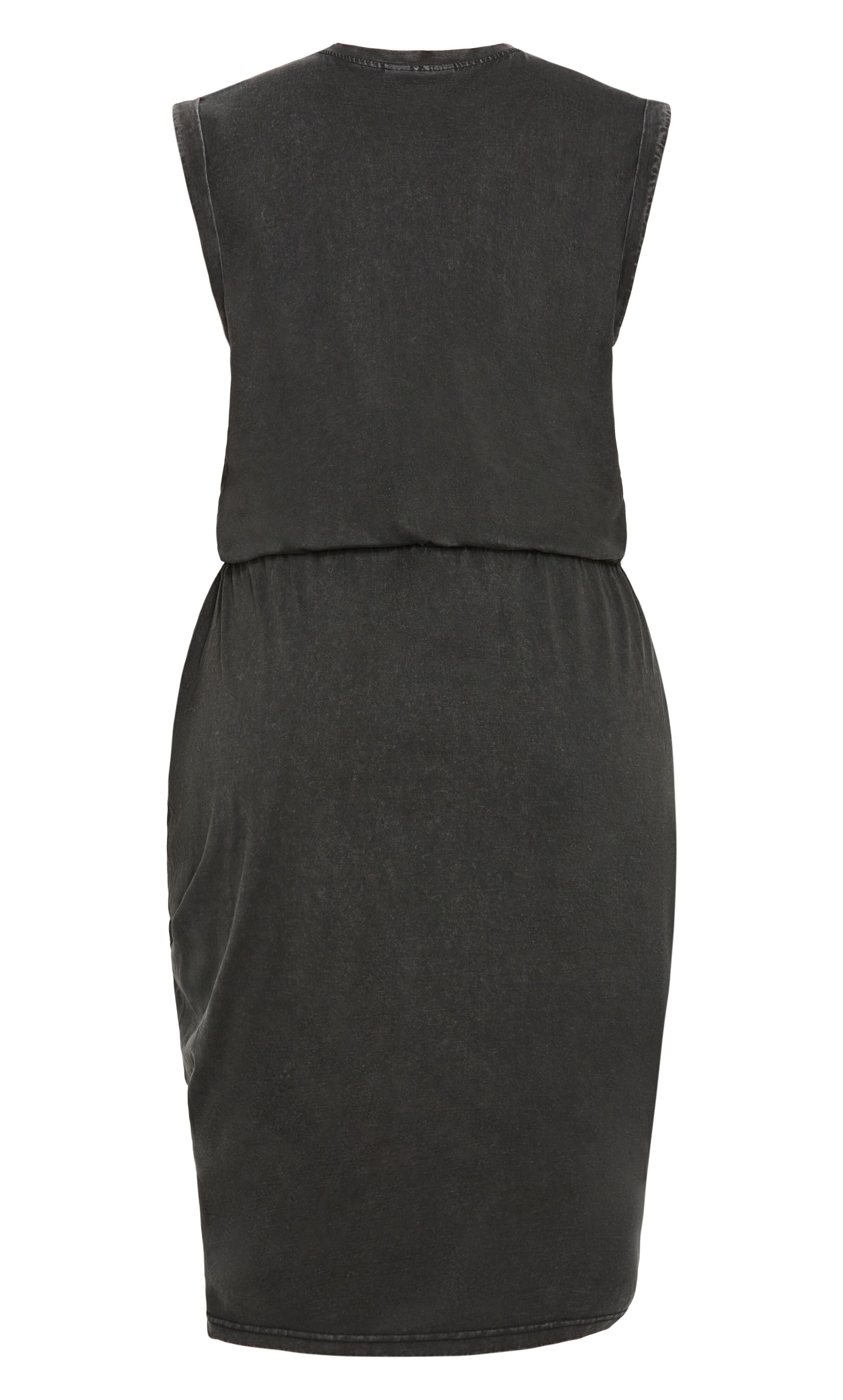 Ivy Wash Dress - black wash, BLACK, alternate image number 4