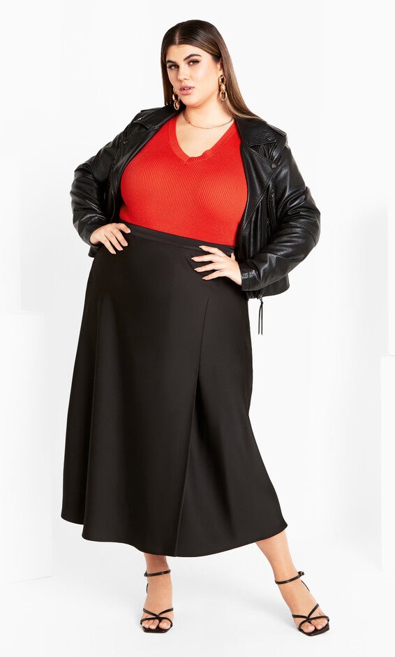 Evelyn Skirt - black, BLACK, hi-res image number 0
