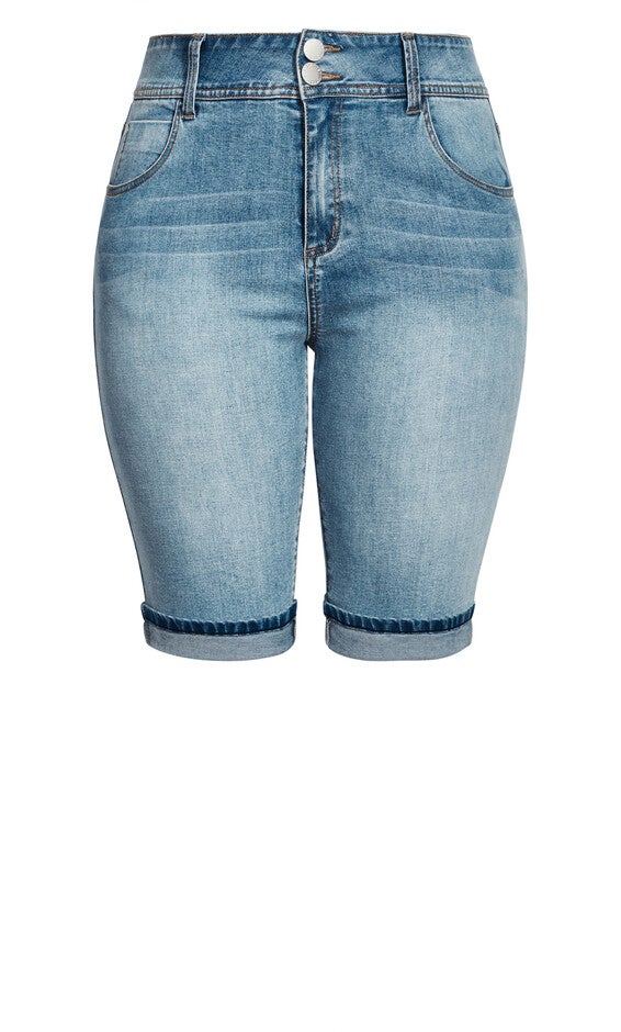 Killer Pins Short - light denim, BLUE, alternate image number 4