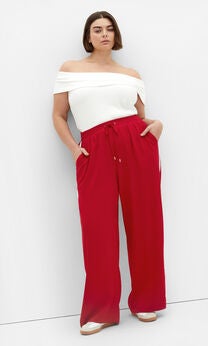 Lilia Pant - red