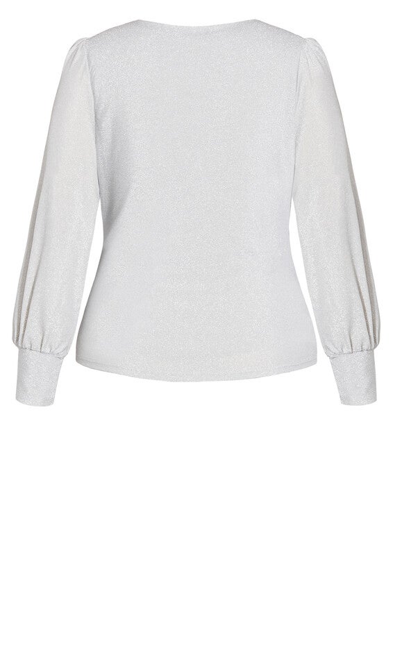 Glowing Top - silver, SILVER, alternate image number null