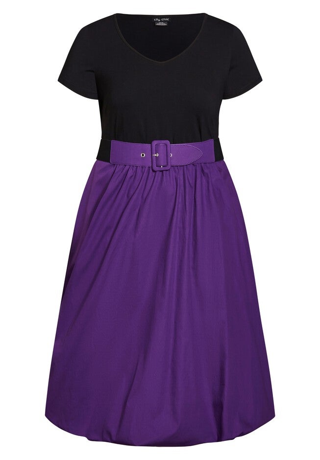 Paris Days Dress - petunia, PURPLE, alternate image number 3