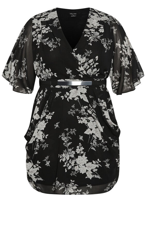 Bouquet Mini Dress - black, MINI, alternate image number 3