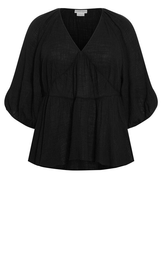 Julia Top - black, BLACK, alternate image number null