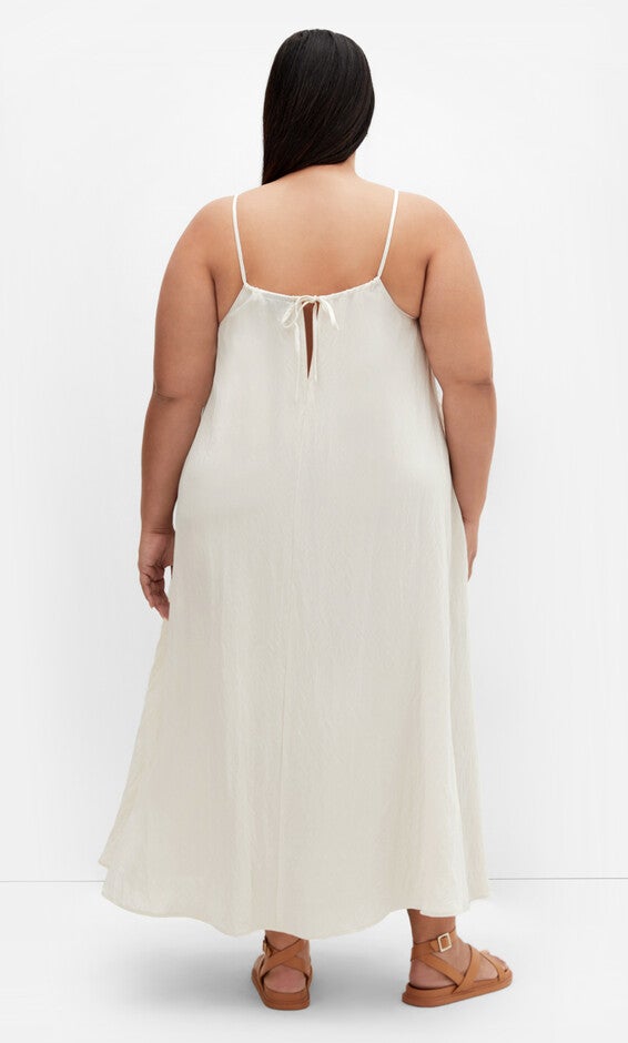 Aiza Dress - oat, BEIGE, alternate image number 1