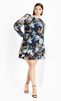 Julianna Dress - navy