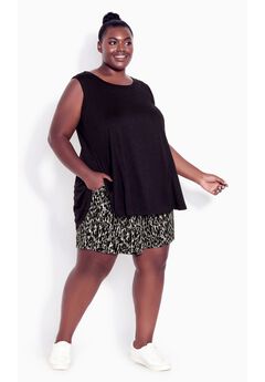 Alisha Knit Print Short