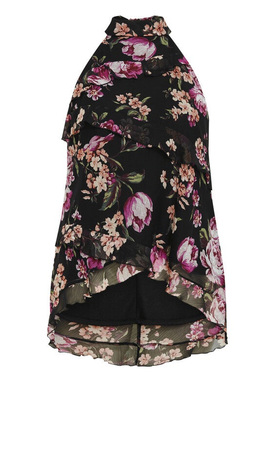 Kimmi Top - black, BLK PERFECT PETAL, alternate image number null