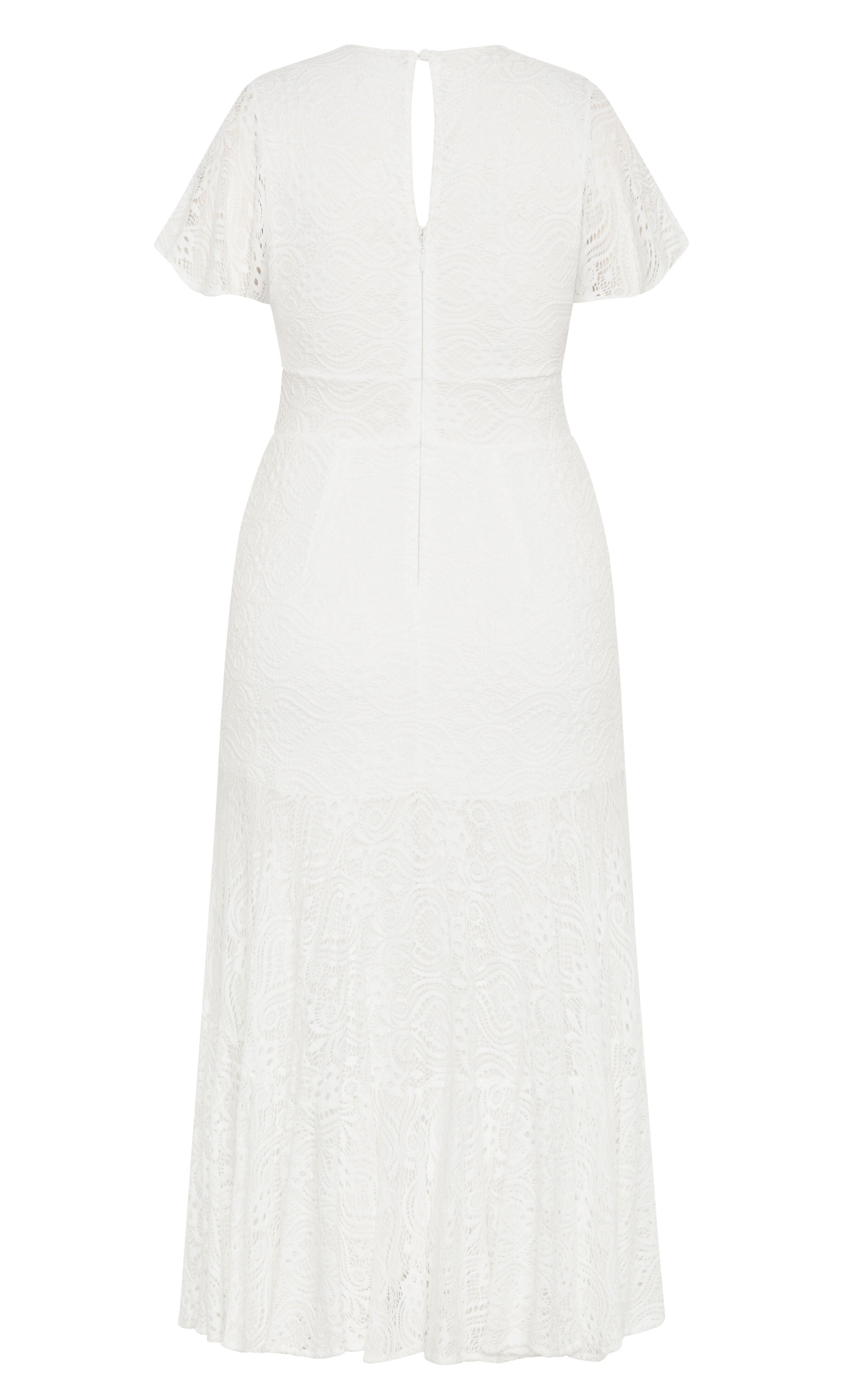 Christa Lace Dress - ivory, IVORY, alternate image number 4