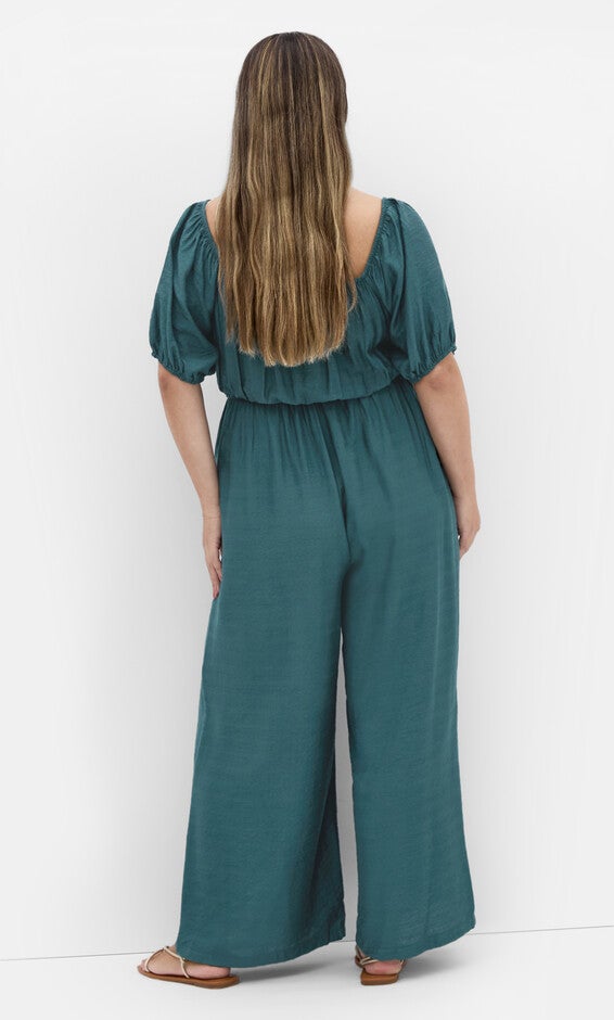Erica Jumpsuit - emerald, GREEN, alternate image number 1