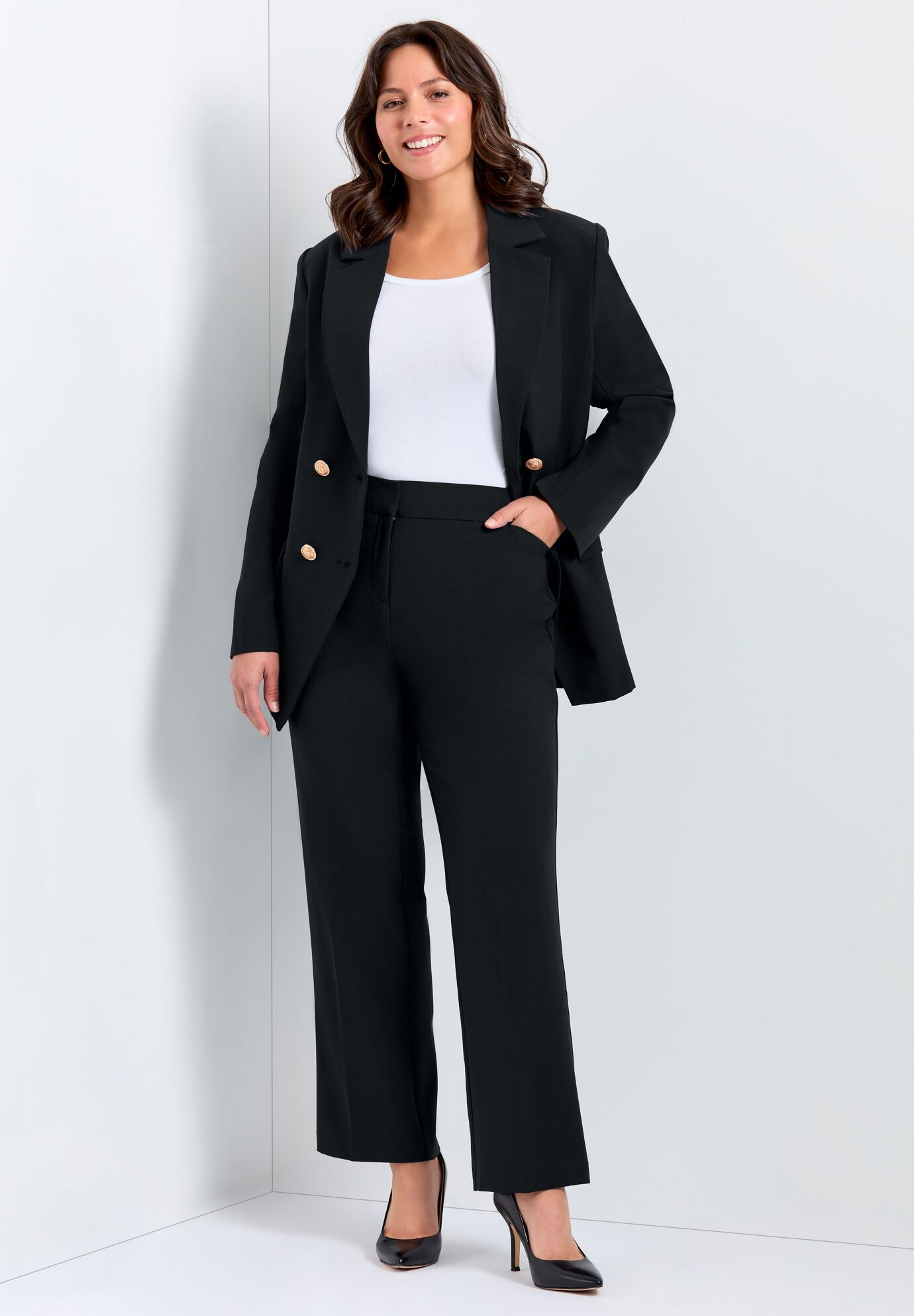 Cool Hand Trouser, BLACK, alternate image number 6