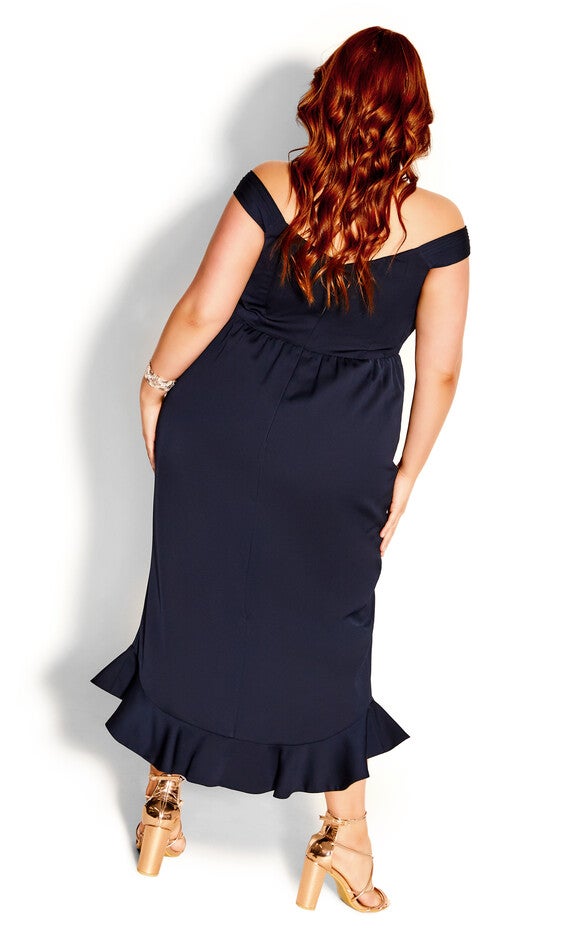 Hypnotize Dress - dark navy, BLUE, alternate image number 1