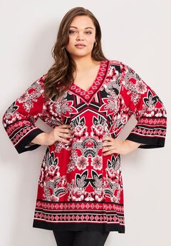 Scarf Print Tunic