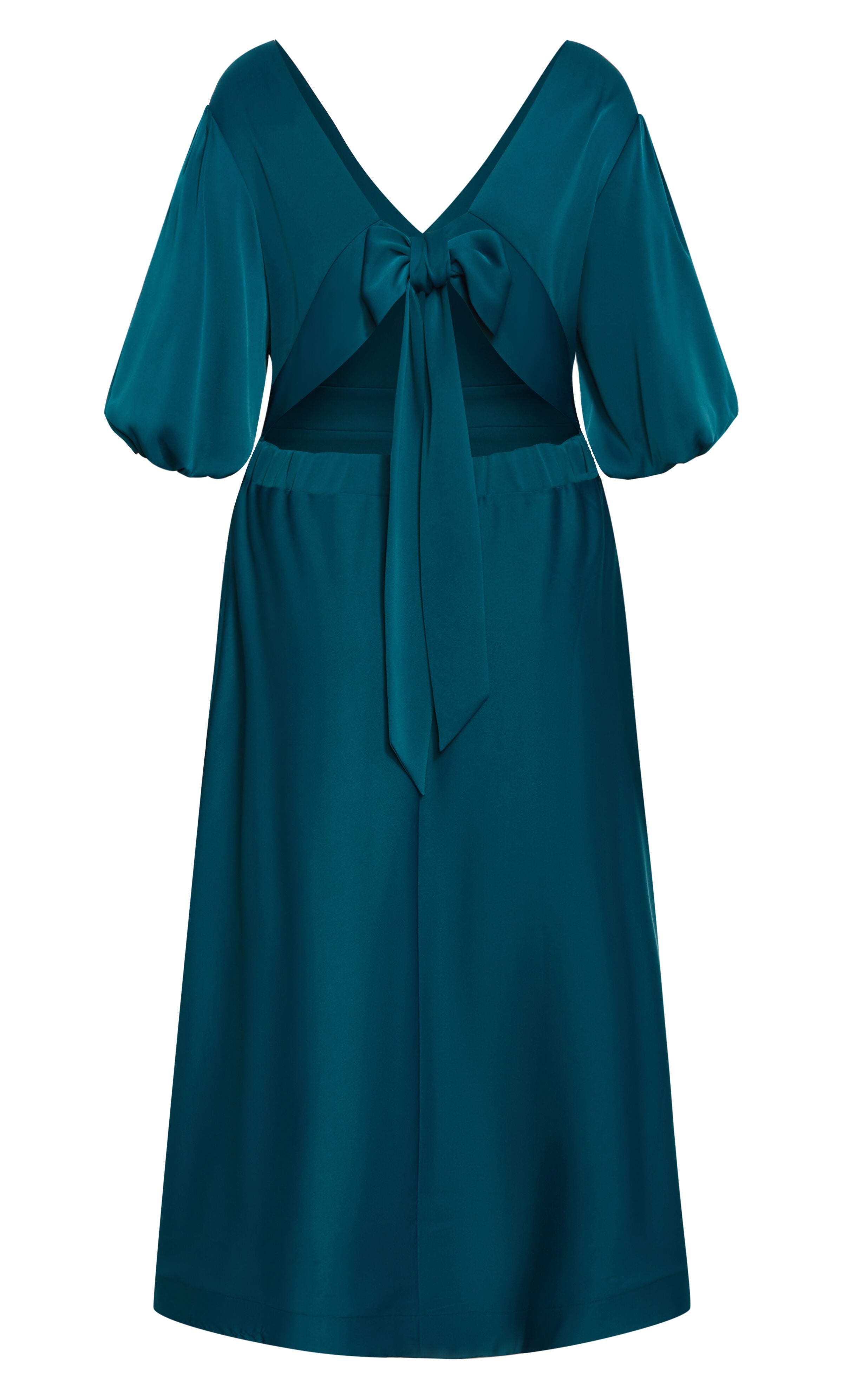 Lula Dress - teal, GREEN, alternate image number 4