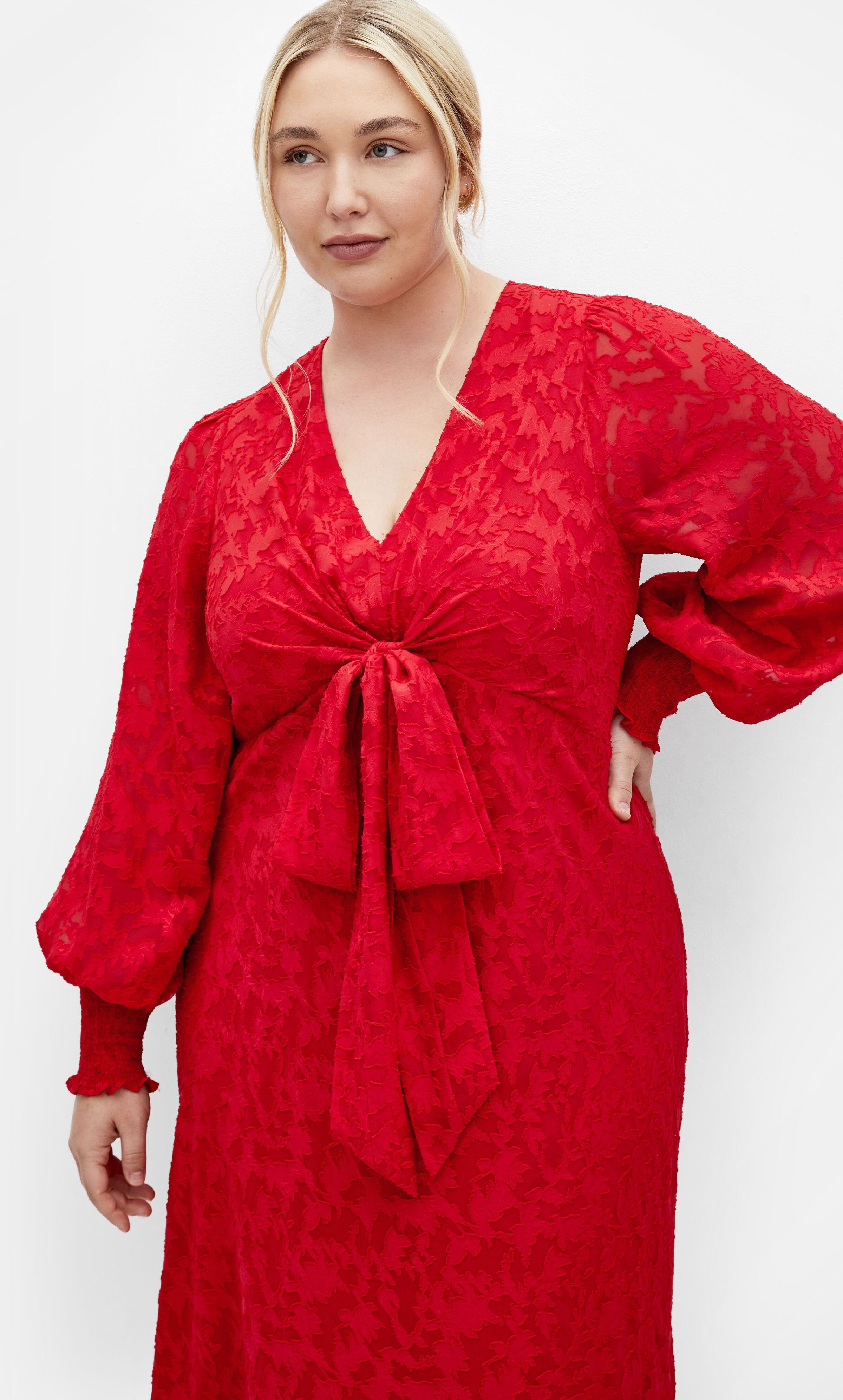 Marci Dress - red, RED, alternate image number 2