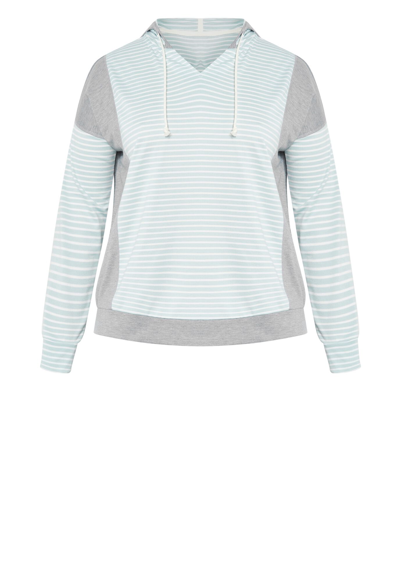 Seeing Stripes Sweater, AQUAMARINE, alternate image number 4