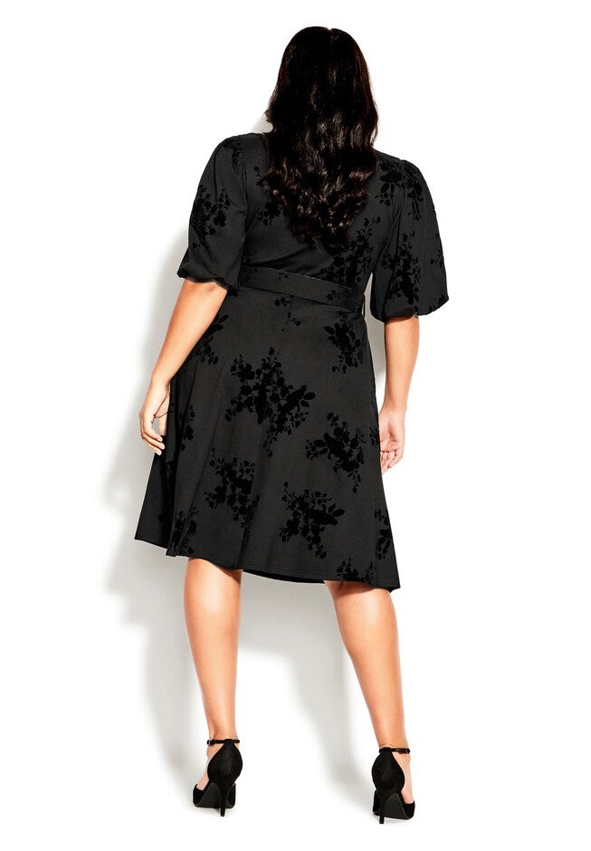 Wild Heart Dress - black, BLACK, on-hover image number null