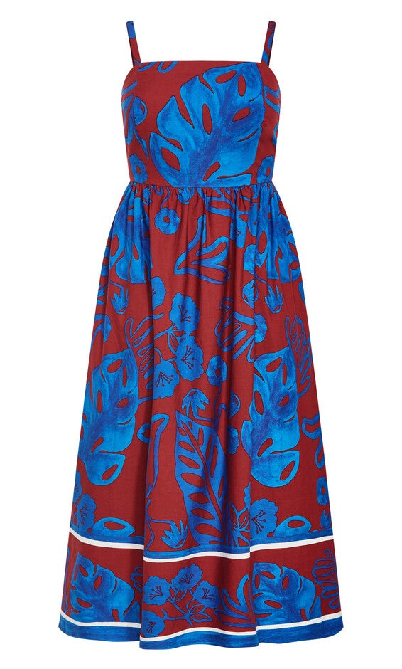 Giana Maxi Dress - blue, BLUE, alternate image number 3