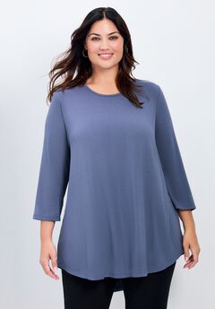 Sara Everyday Scoop Neck Tunic