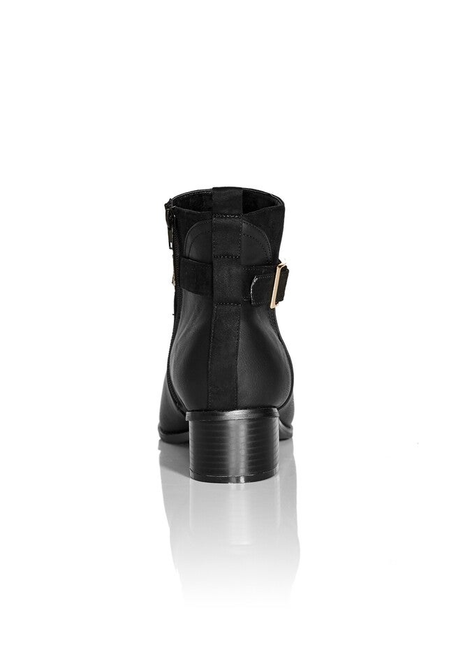 WIDE FIT Micah Ankle Boot - black, BLACK, alternate image number null