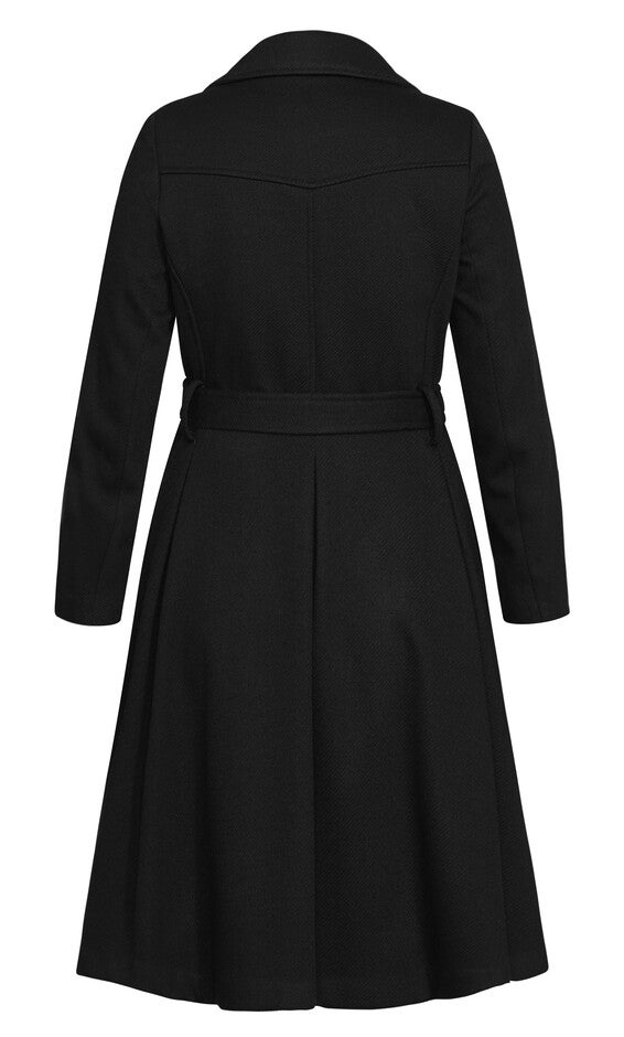Blushing Belle Coat - black, BLACK, alternate image number 5