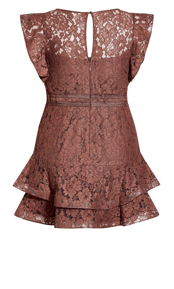 Sienna Dress - mocha, BROWN, alternate image number 3