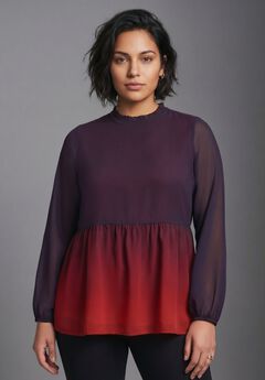 Peplum Blouse