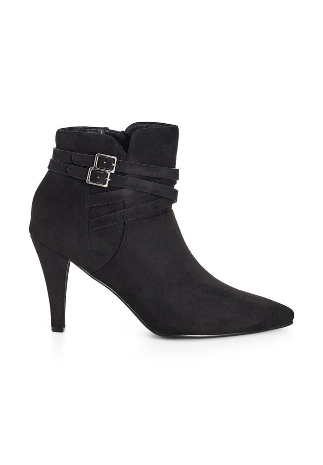WIDE FIT Sultry Ankle Boot - black, BLACK, on-hover image number null