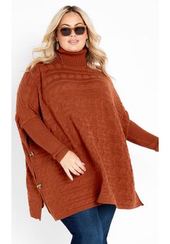 Bella Poncho Sweater