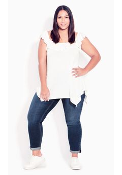 Denim Girlfriend Stretch Jean