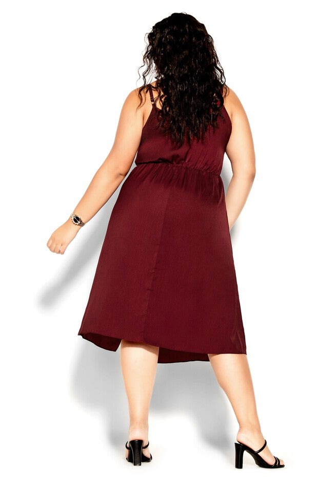 Dreaming Dress - pomegranate, RED, on-hover image number null